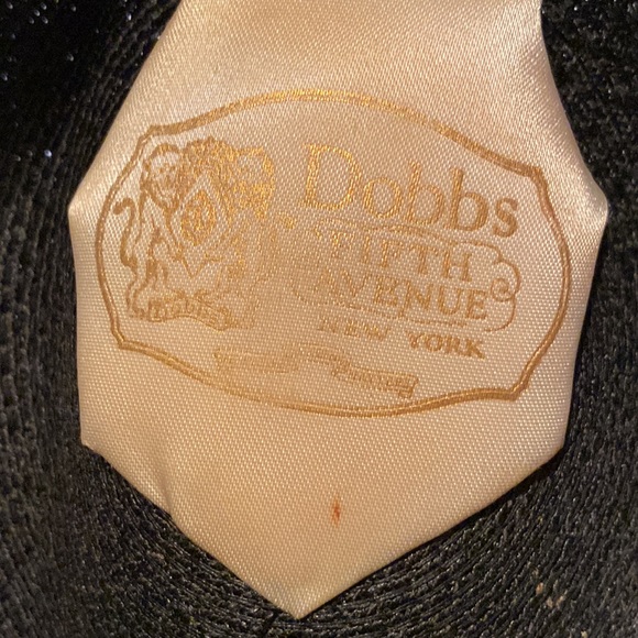 Vintage Mens Dobbs Hat 1950s size 6 3/4” - Picture 6 of 9